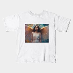 arriving of an angel Kids T-Shirt